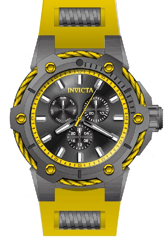 watch with luxury case -  Band For Invicta Bolt  Men 46602