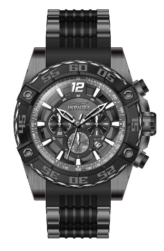 watch with bold case -  Band For Invicta Bolt  Men 46628