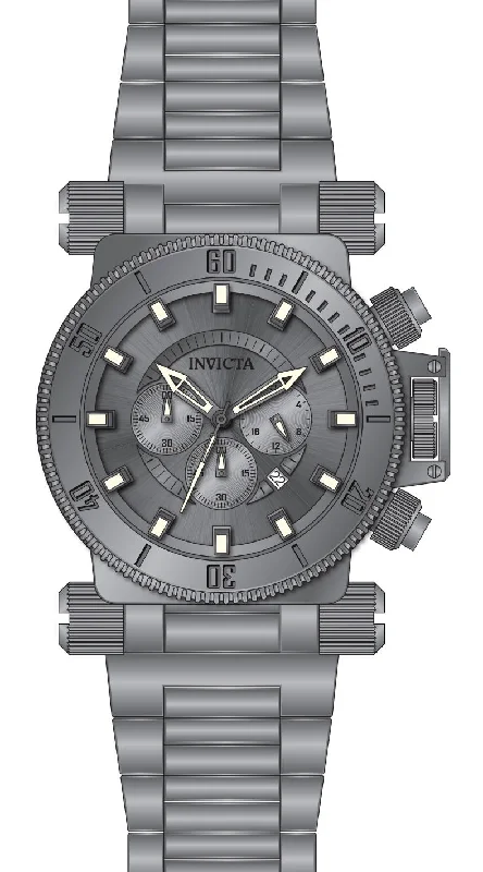 watch with luxury numerals -  Band For Invicta Coalition Forces  Men 46533