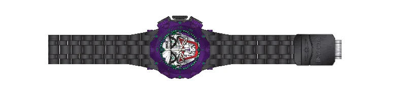 watch with bold numerals -  Band For Invicta DC Comics 33594