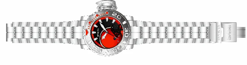 watch with sporty numerals -  Band For Invicta NFL 33003