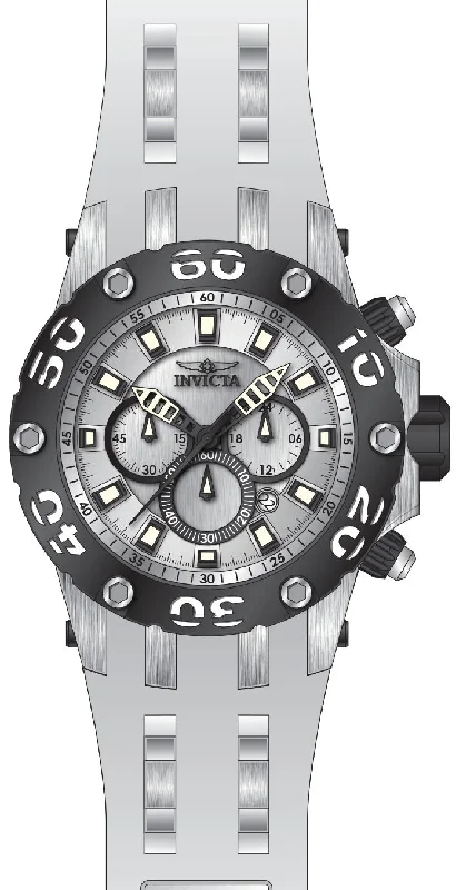 watch with luxury strap -  Band For Invicta Subaqua  Men 46512