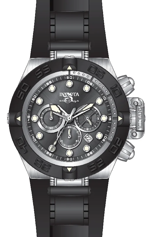 watch with durable dial -  Band For Invicta Subaqua Noma IV Men 46482