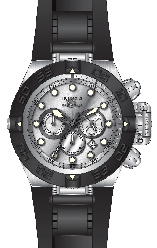 watch with gold strap -  Band For Invicta Subaqua Noma IV Men 46484