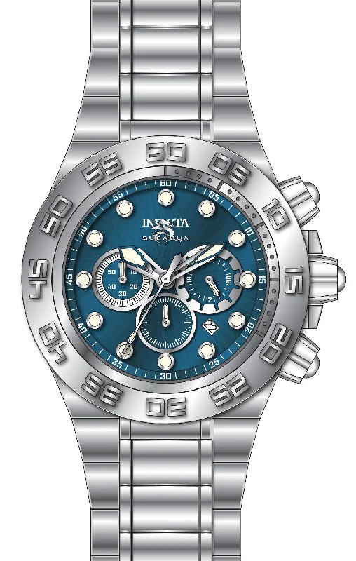 watch with purple bezel -  Band For Invicta Subaqua Noma IV Men 46515