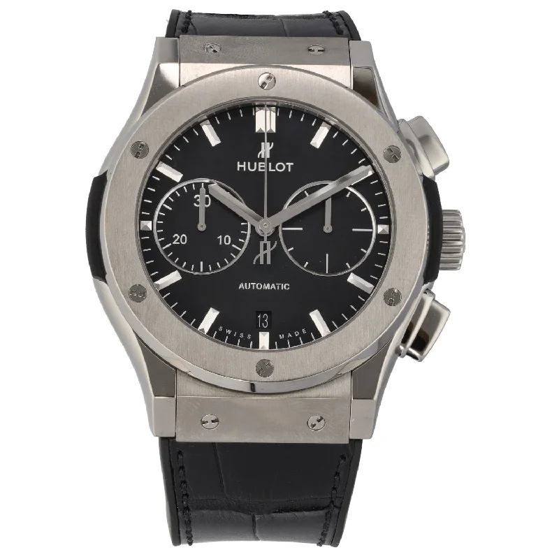 watch with durable strap -  Hublot Classic Fusion 521.NX.1171.LR 42mm Stainless Steel Watch