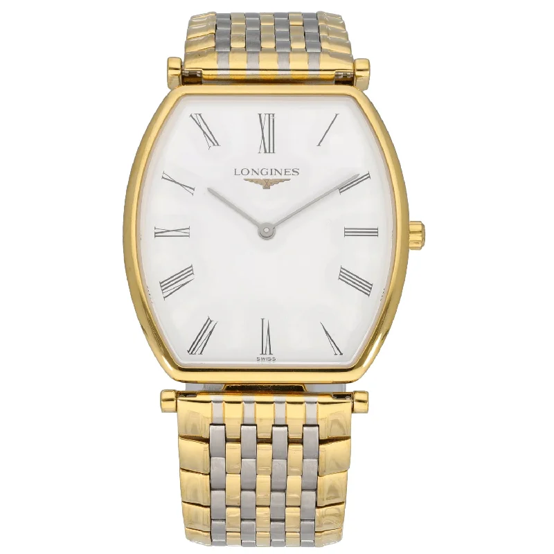 watch with bold numerals -  Longines La Grande Classique L4.705.2 30mm Gold Plated Watch