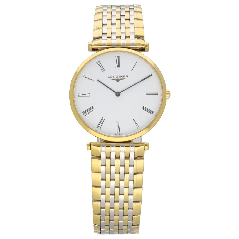 watch with classic dial -  Longines La Grande Classique L4.709.2 33mm Gold Plated Watch