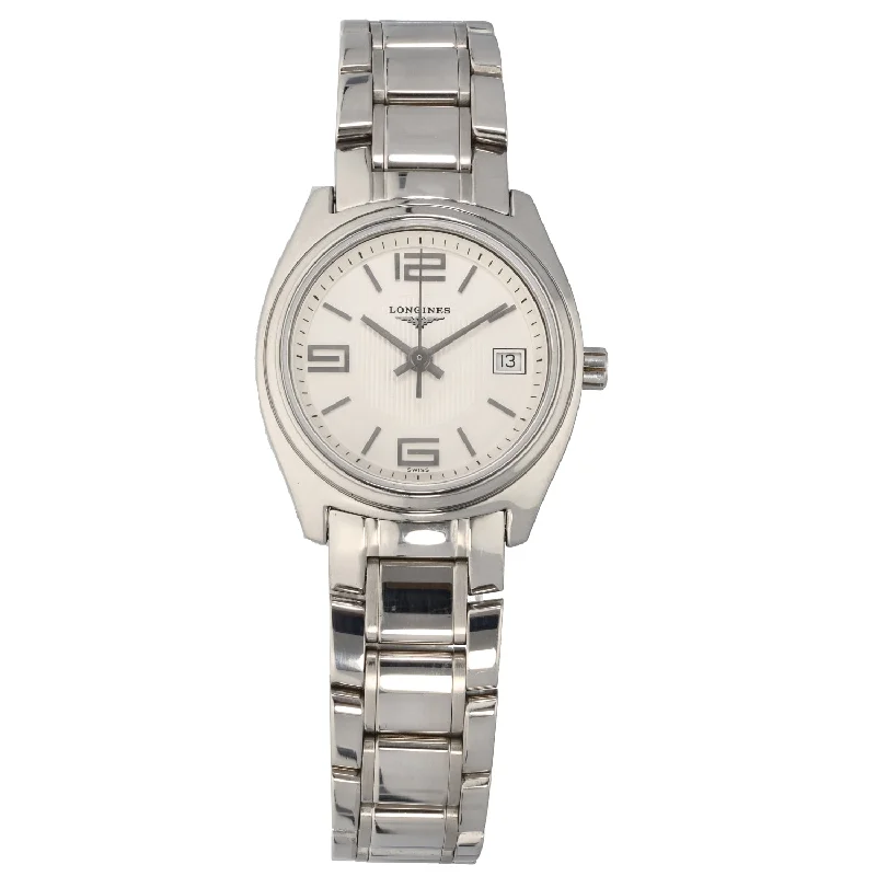 watch for simple elegance -  Longines Lugomare L3.132.4 26mm Stainless Steel Watch