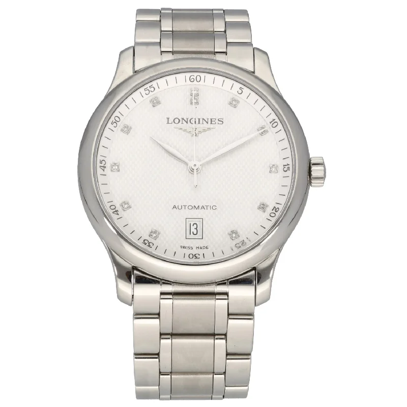 watch with luxury hands -  Longines Master Collection L2.628.4 38.5mm Stainless Steel Watch