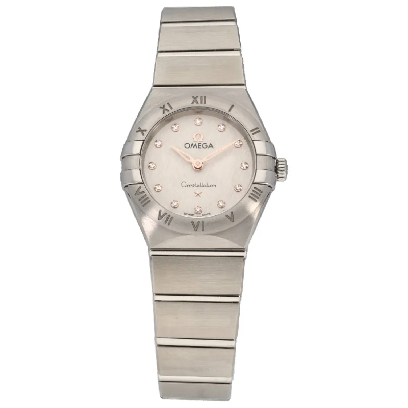 watch with red numerals -  Omega Constellation 131.10.25.60.52.001 25mm Stainless Steel Watch