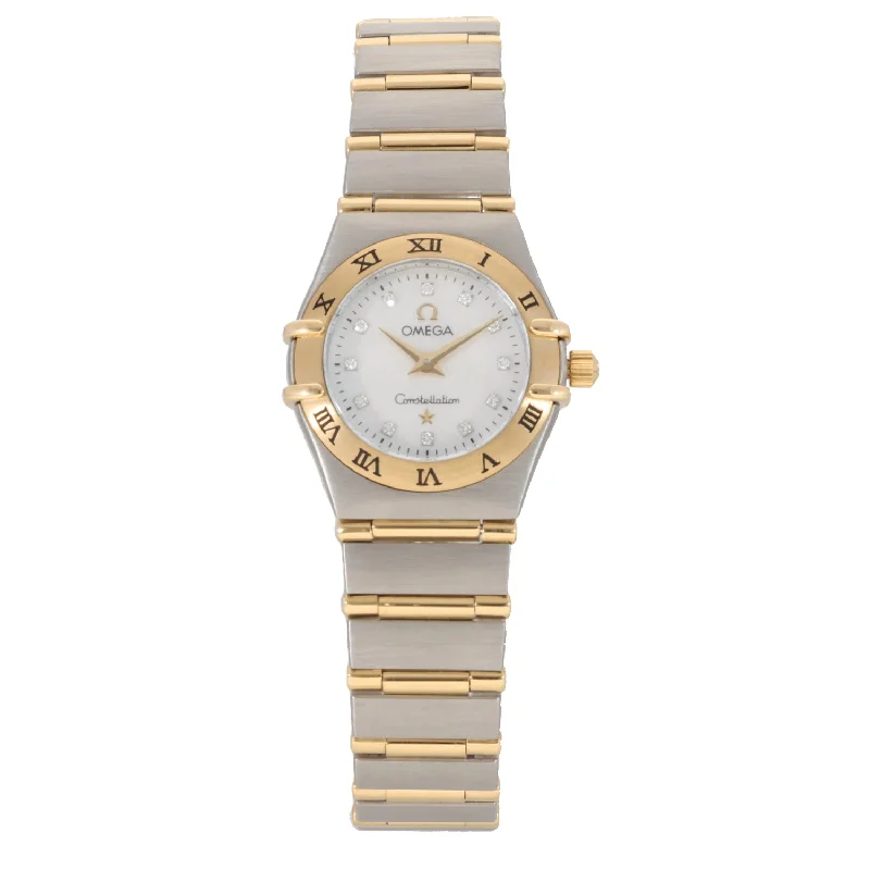 watch with sturdy case -  Omega Constellation 1262.75.00 23mm Bi-Colour Watch