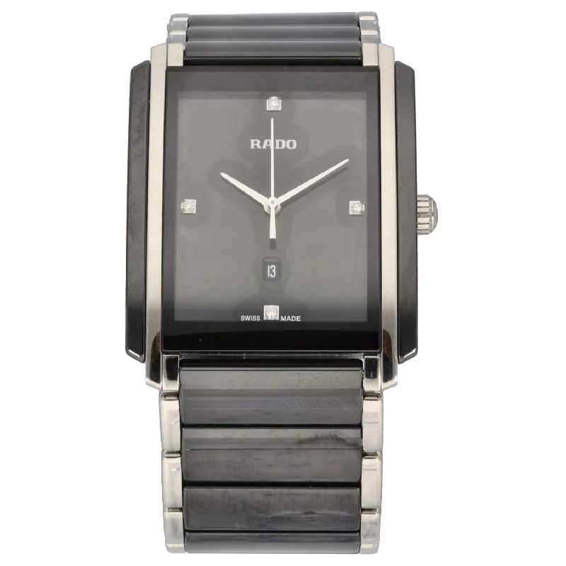 watch with slim design -  Rado Integral 212.0206.3 31mm Bi-Colour Watch