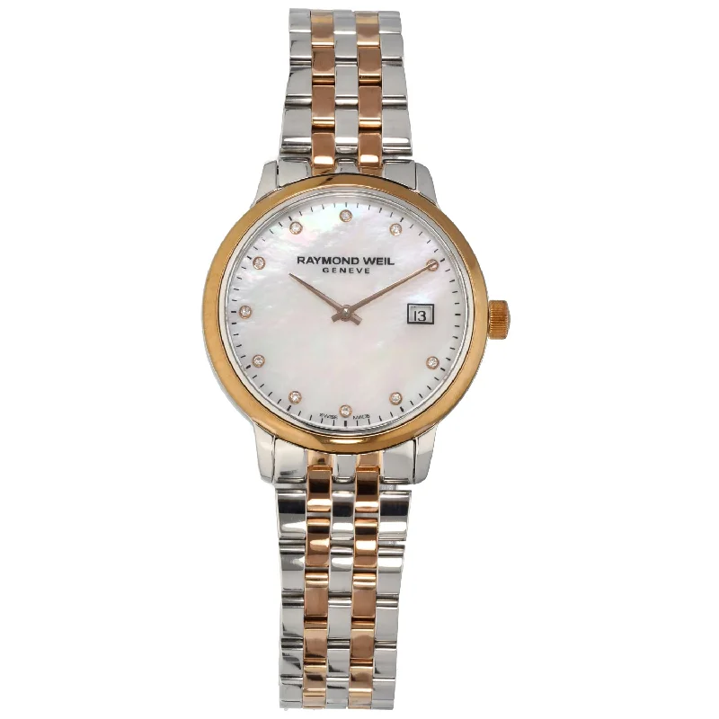 watch with luxury finish -  Raymond Weil Parsifal 5985 29mm Bi-Colour Watch