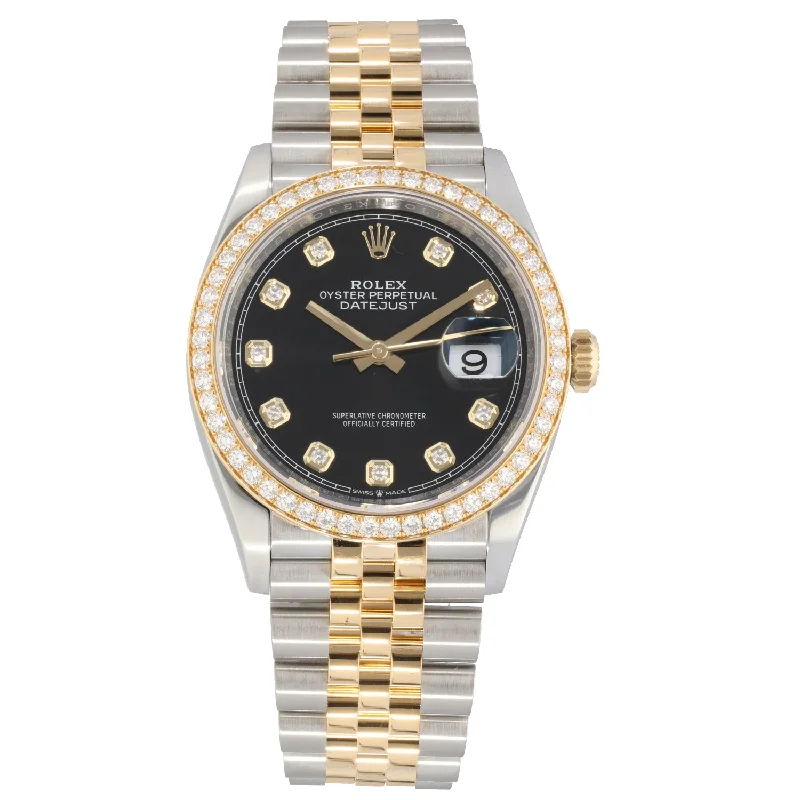 watch with sturdy dial -  Rolex Datejust 126283 36mm Bi-Colour Watch