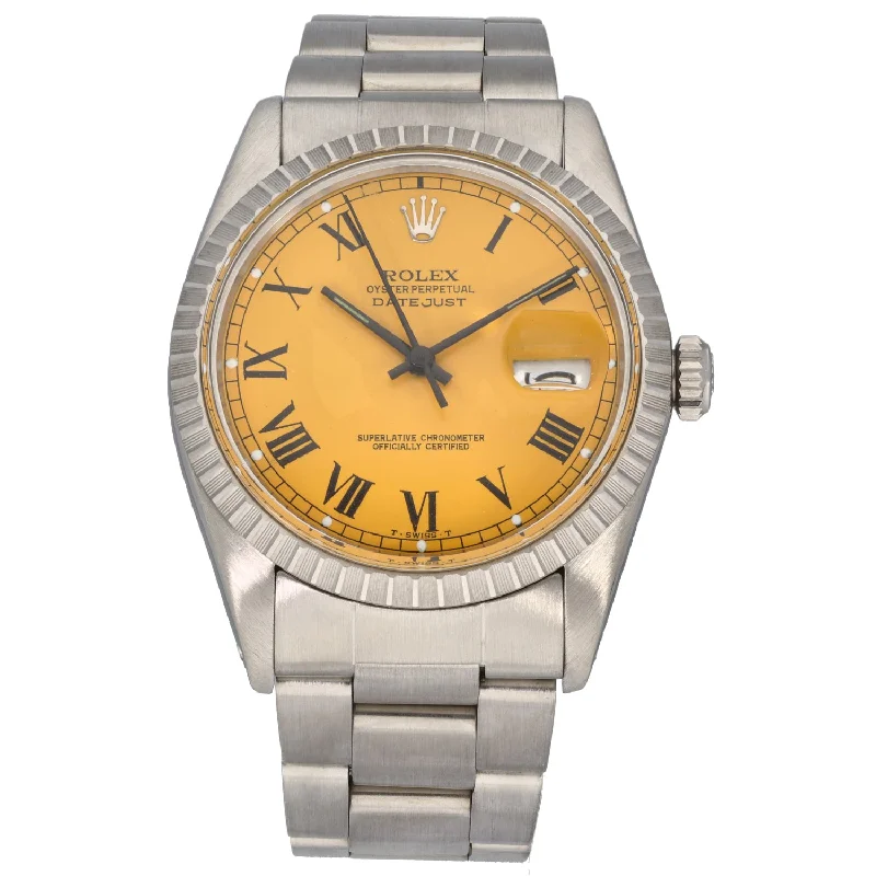 watch for casual outings -  Rolex Datejust 16030 36mm Stainless Steel Watch