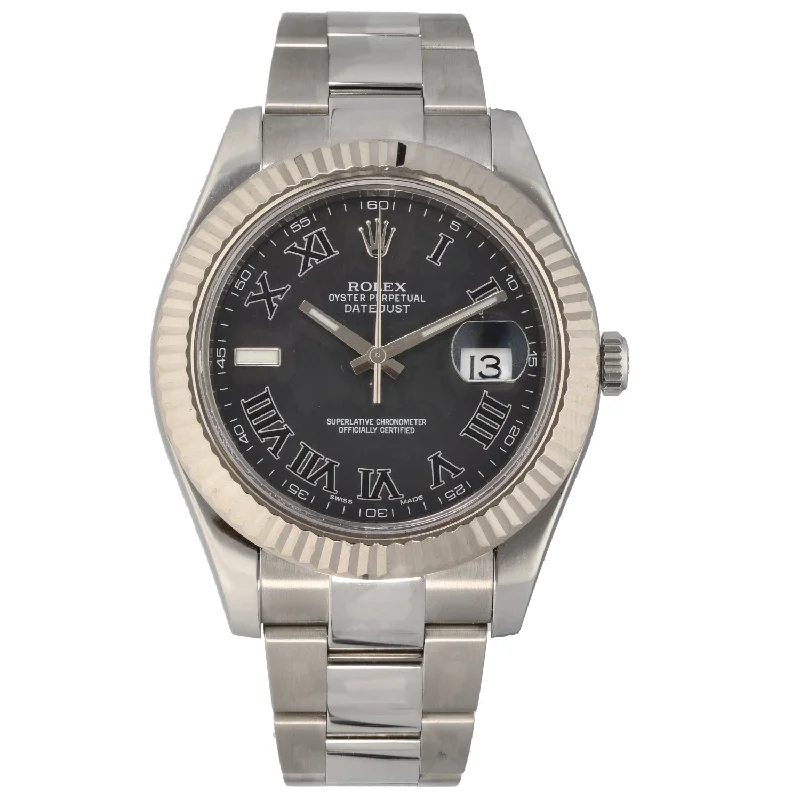 watch with sporty dial -  Rolex Datejust II 116334 41mm Stainless Steel Watch