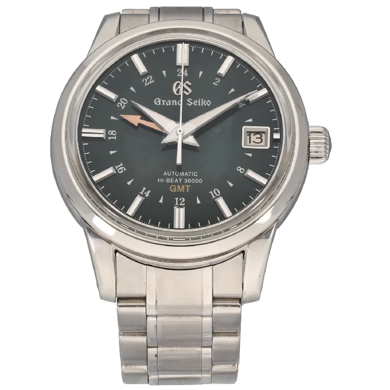 watch with engraved dial -  Seiko Grand Seiko 9S86-00N0 39mm Stainless Steel Watch