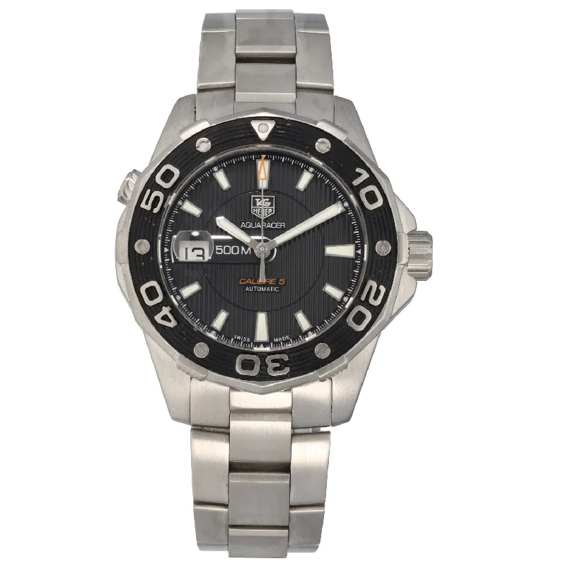 watch under 3200 dollars -  Tag Heuer Aquaracer WAJ2110 43mm Stainless Steel Watch