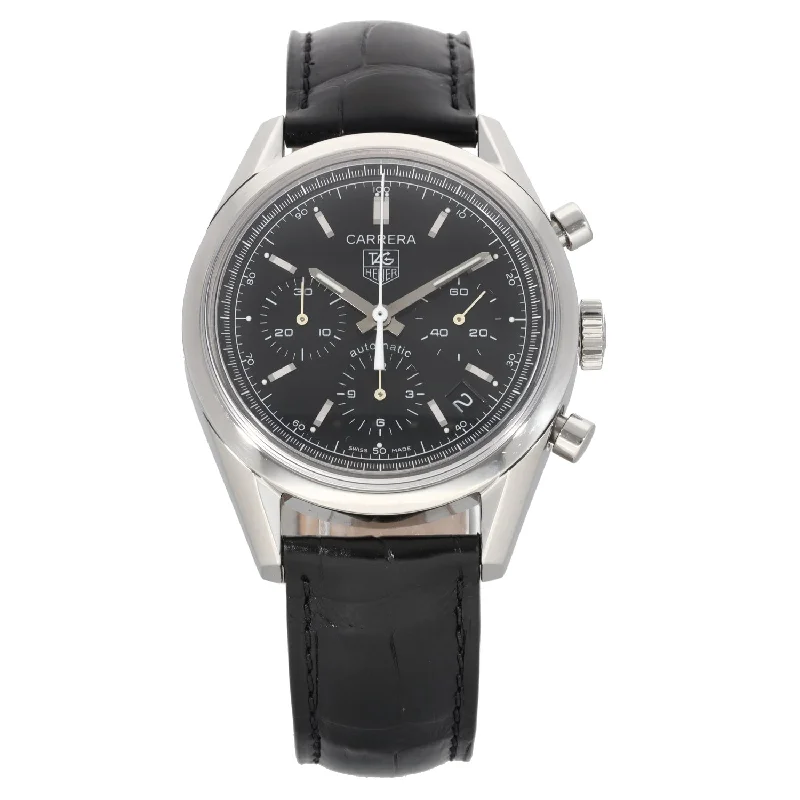 watch for trendy style -  Tag Heuer Carrera CV2111-0 38mm Stainless Steel Watch